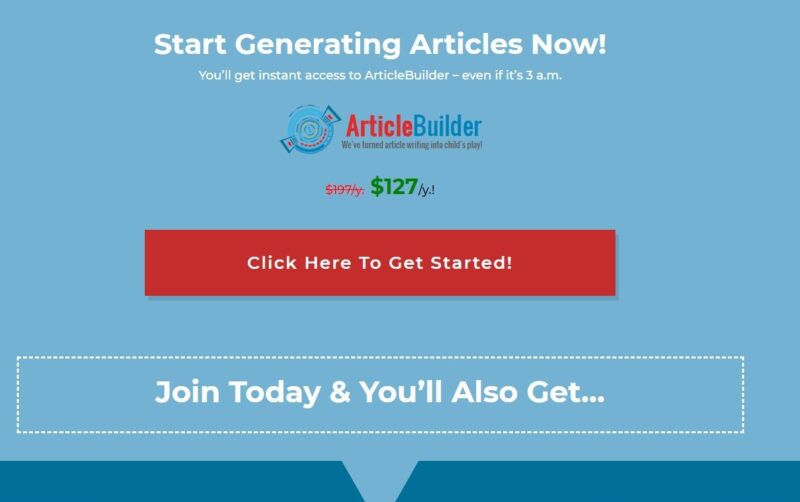 article builder writing assistant